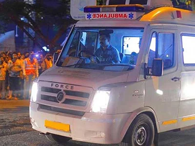 Funeral transport vehicle