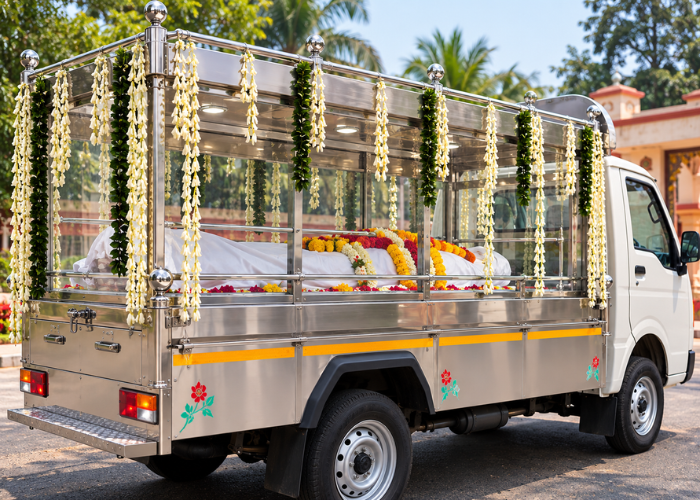 Dead body carrying van service in Odisha