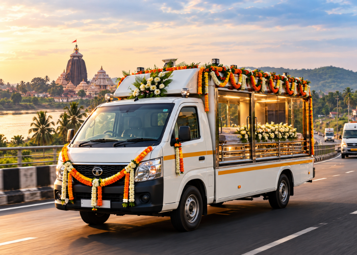 Dead body transportation across Odisha