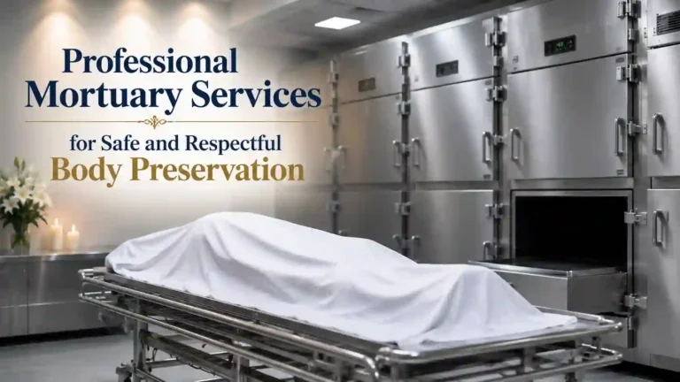 Read more about the article Professional Mortuary Services for Safe and Respectful Body Preservation